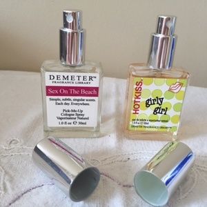Duo of S*x On the Beach & Girly Girl Demeter colognes 🌸 bonus Salt Air 🌊!